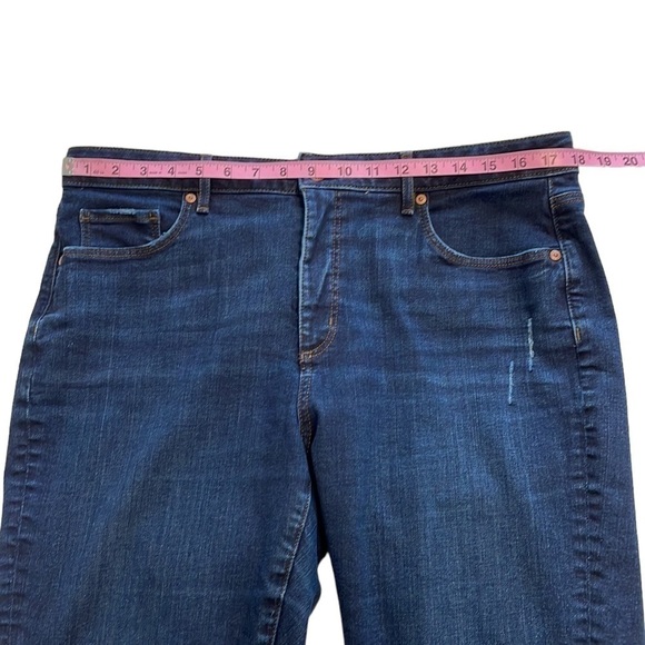 Loft Curvy Skinny Fit Jeans - Size 14 / 32 - Picture 10 of 12